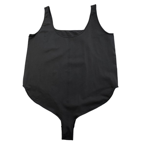 SKIMS Essential Scoop Neck Bodysuit NEW Onyx Womens 4X/5X - Picture 4 of 13